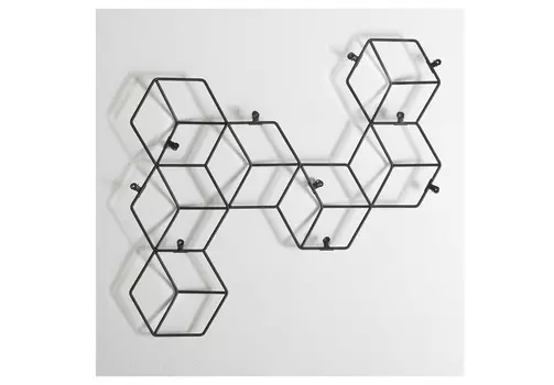 Держатель ranza (laredoute) черный 82x52x3 см.