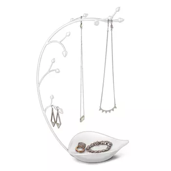 Держатель украшений оrchid (umbra) белый 13.0x38.0x21.0 см.