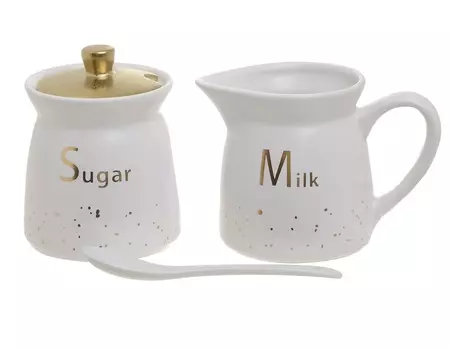 Десертный набор irritating (to4rooms) белый 8x10x8 см.