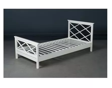 Детская кровать джуниор (furni turni) белый 1054.0x885.0x2100.0 см.