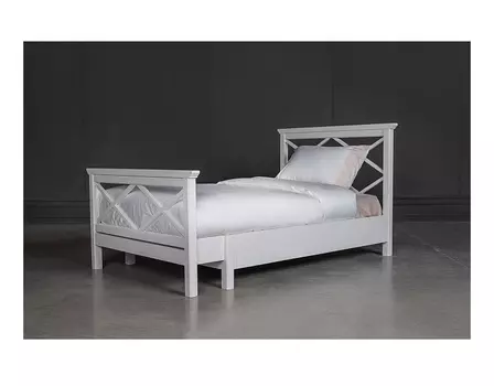 Детская кровать джуниор слайдерная (furni turni) белый 370.0x1100.0x2150.0 см.