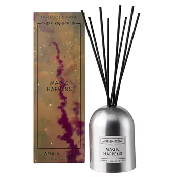 Диффузор ароматический mise en scene magic happens (ambientair) серебристый 8x11x8 см.