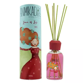 Диффузор lover of life animikados 100 мл (ambientair) прозрачный 21 см.