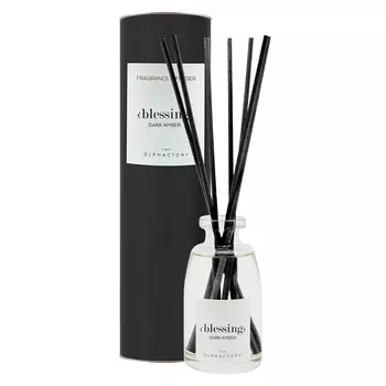 Диффузор the olphactory blessing dark amber 100 мл (ambientair) черный 22 см.