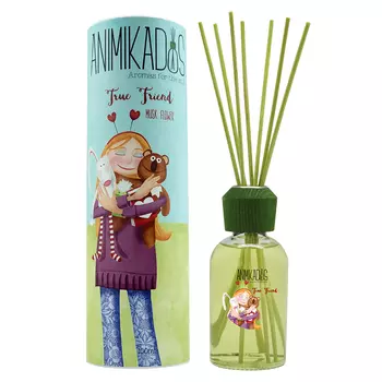 Диффузор true friend animikados 100 мл (ambientair) прозрачный 21 см.