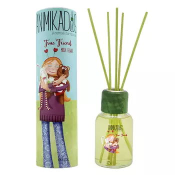 Диффузор true friend animikados 50 мл (ambientair) прозрачный 16 см.