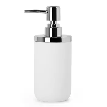 Диспенсер для мыла junip (umbra) белый 18x10 см.