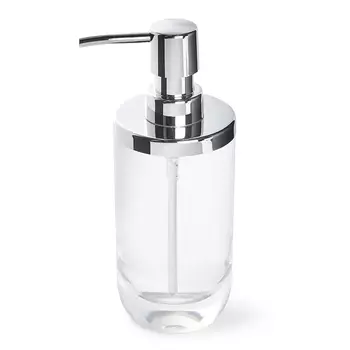 Диспенсер для мыла junip (umbra) прозрачный 18x7 см.