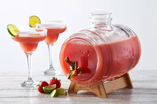 Диспенсер для напитков barrel (kilner) прозрачный 26x24x16 см.