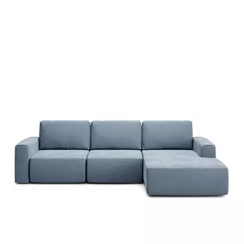 Дива aldo нераскладной (kult) серый 301x93x172 см.