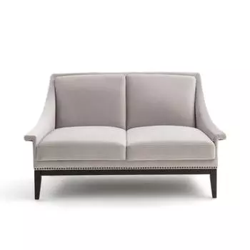 Диван 2-местный demassi (laredoute) серый 138x78x80 см.