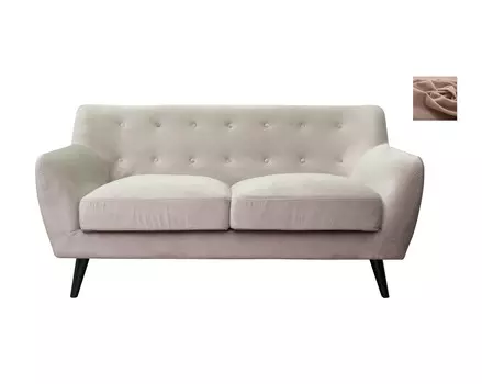 Диван albert 2 коричневый (mak-interior) коричневый 165x81x85 см.