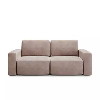 Диван aldo нераскладной (kult) коричневый 216x93x100 см.