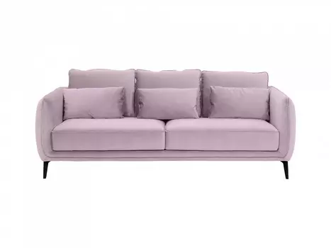 Диван amsterdam (ogogo) фиолетовый 206x85x95 см.