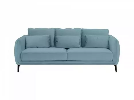 Диван amsterdam (ogogo) голубой 206x85x95 см.
