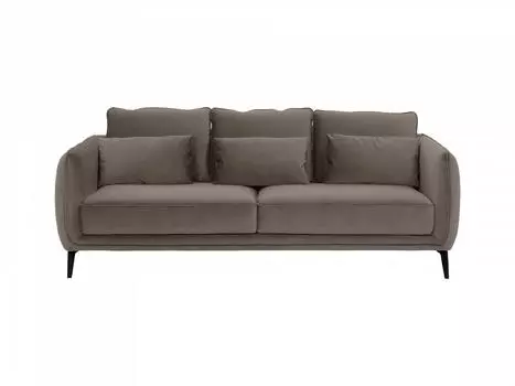 Диван amsterdam (ogogo) коричневый 206x85x95 см.