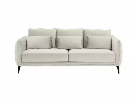 Диван amsterdam (ogogo) серый 206x85x95 см.