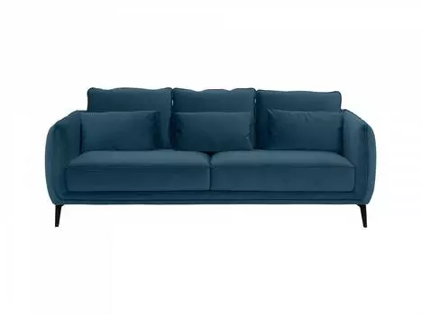 Диван amsterdam (ogogo) синий 206x85x95 см.