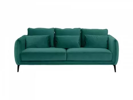 Диван amsterdam (ogogo) зеленый 206x85x95 см.