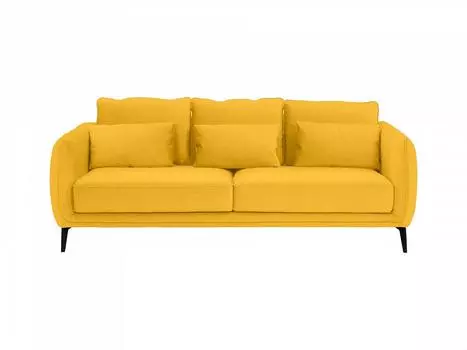 Диван amsterdam (ogogo) желтый 206x85x95 см.