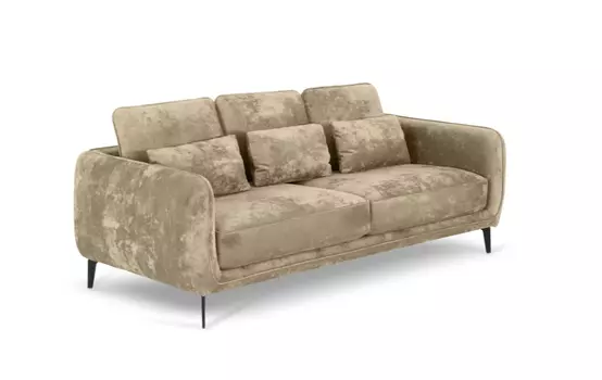 Диван amsterdam трёхместный (ogogo) бежевый