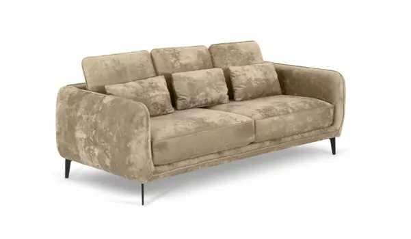 Диван amsterdam трёхместный (ogogo) бежевый