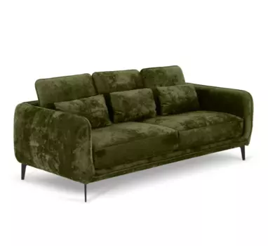 Диван amsterdam трёхместный (ogogo) зеленый