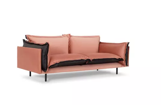 Диван barcelona 2-местный (ogogo) оранжевый