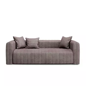 Диван bardi нераскладной (kult) коричневый 210x88x102 см.