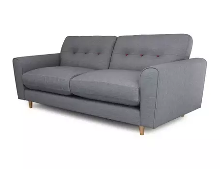 Диван barry (myfurnish) серый 198x90x90 см.