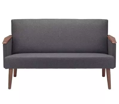 Диван bench (icon designe) серый 140x80x80 см.