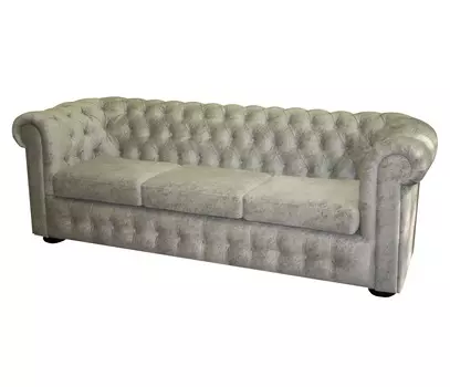 Диван бергамо (modern classic) серебристый 238.0x82.0x91.0 см.