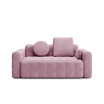 Диван blok нераскладной (kult) розовый 169x89x102 см.
