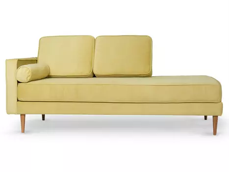 Диван blues (myfurnish) желтый 195x79x89 см.