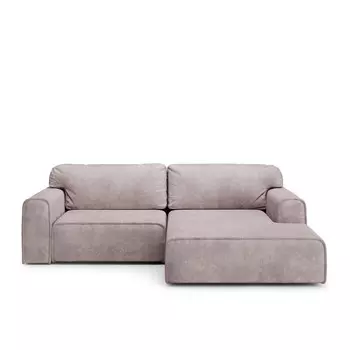 Диван boni нераскладной (kult) серый 258x82x172 см.