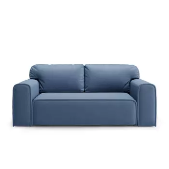 Диван boni нераскладной (kult) синий 198x82x100 см.