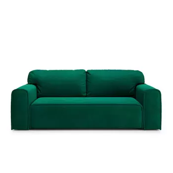 Диван boni нераскладной (kult) зеленый 218x82x100 см.