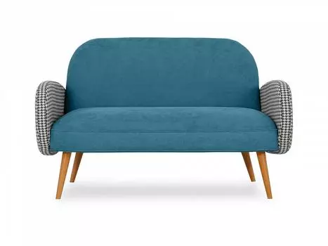 Диван bordo (ogogo) бирюзовый 130x80x82 см.