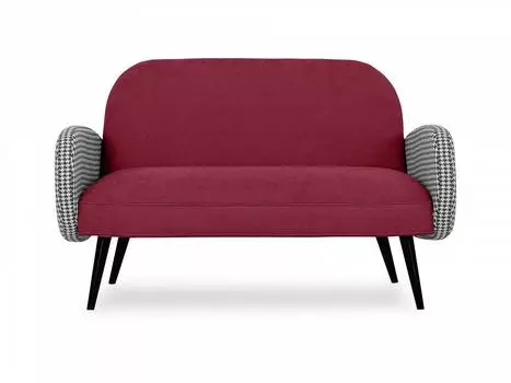 Диван bordo (ogogo) красный 130x80x82 см.