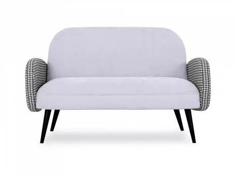Диван bordo (ogogo) серый 130x80x82 см.
