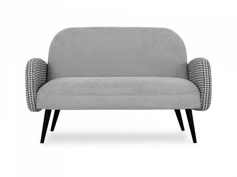 Диван bordo (ogogo) серый 130x80x82 см.