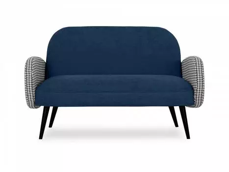 Диван bordo (ogogo) синий 130x80x82 см.