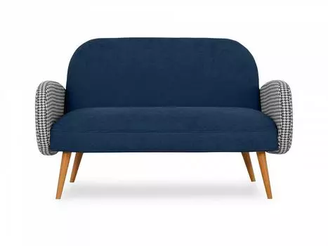 Диван bordo (ogogo) синий 130x80x82 см.