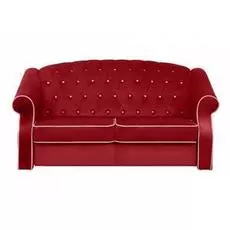 Диван boston (ogogo) красный 186x99x105 см.