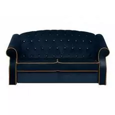 Диван boston (ogogo) синий 186x99x105 см.