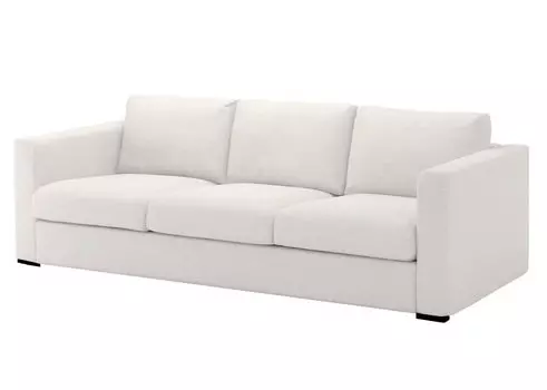 Диван broadway (myfurnish) белый 257x85x95 см.