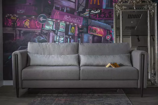 Диван brownie (icon designe) синий 230x95x105 см.