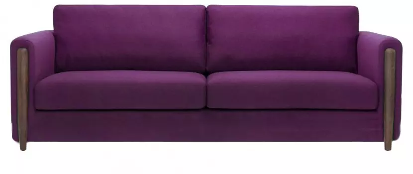 Диван brownie lou reed (icon designe) фиолетовый 205x81x94 см.