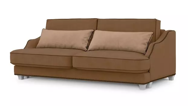 Диван будапешт (fiesta) коричневый 215.0x90.0x109.0 см.