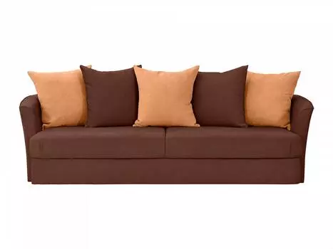 Диван california (ogogo) коричневый 242x72x111 см.